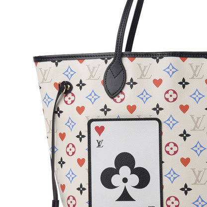 Louis Vuitton Game On Neverfull MM White 9 of 12
