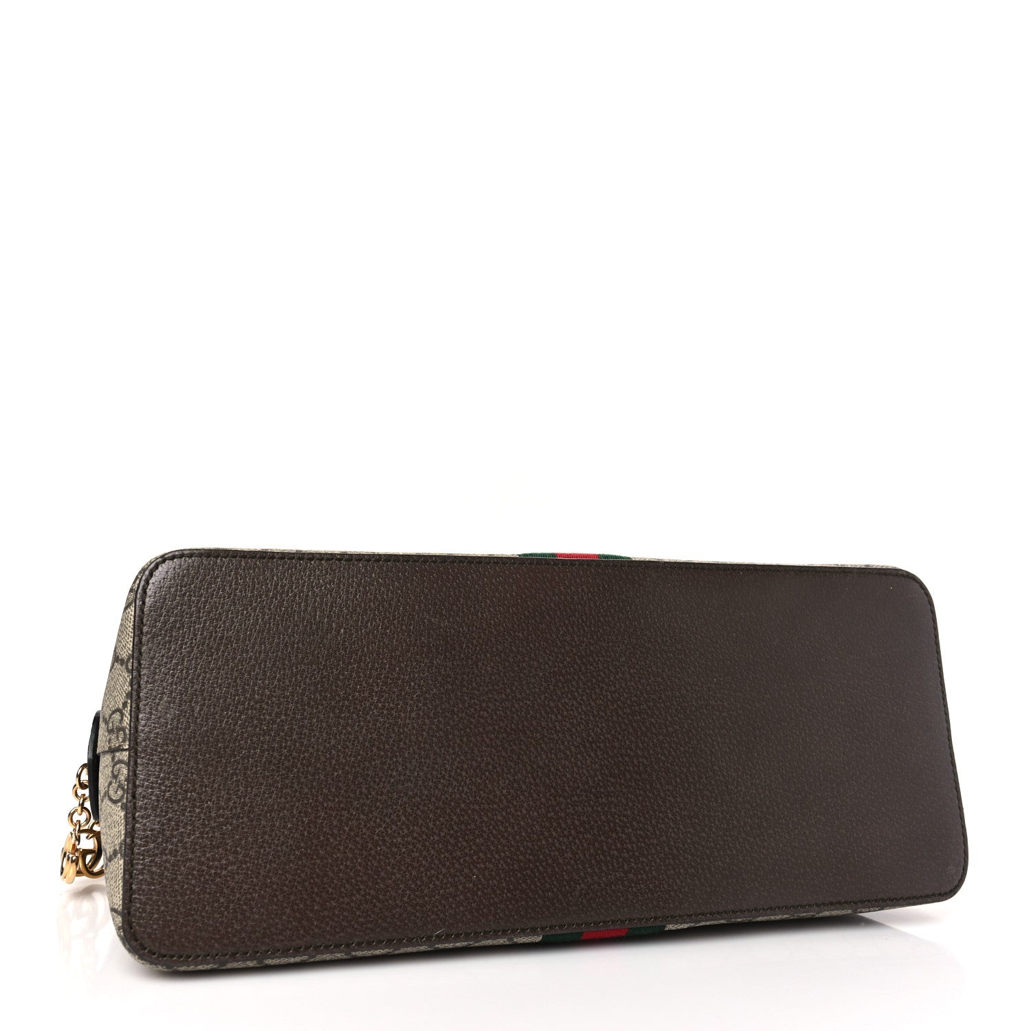 Gucci GG Supreme Monogram Web Medium Ophidia Top Handle Dome Bag Brown 4 of 9