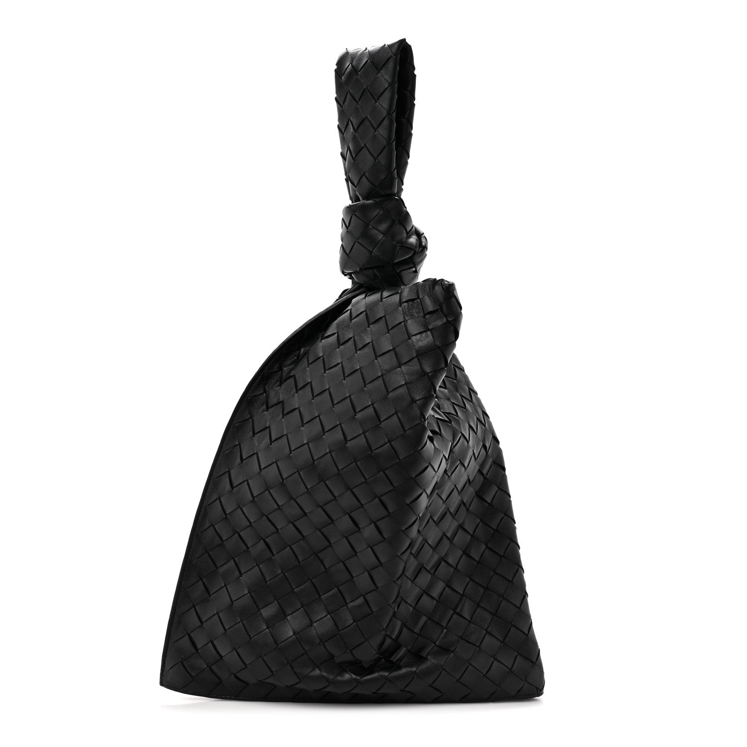 Bottega Veneta Nappa Intrecciato BV Twist Black 1 of 10