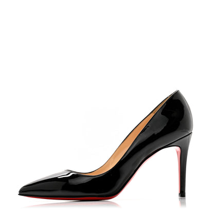 Christian Louboutin Patent Pigalle Follies 85 Pumps 38.5 Black 1 of 10