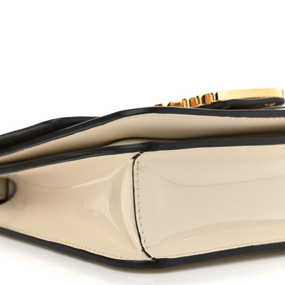 Fendi Vitello Vernice Mou Karligraphy Crossbody Bag Latte 10 of 12