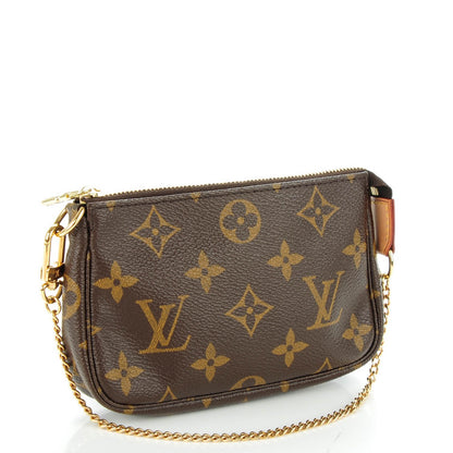 Louis Vuitton Monogram Mini Pochette Accessories 3 of 7