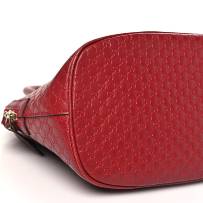Gucci Microguccissima Medium Dome Bag Red 9 of 14
