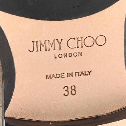 Jimmy Choo Suede Thessaly Ankle Boots 38 Taupe 7 of 9