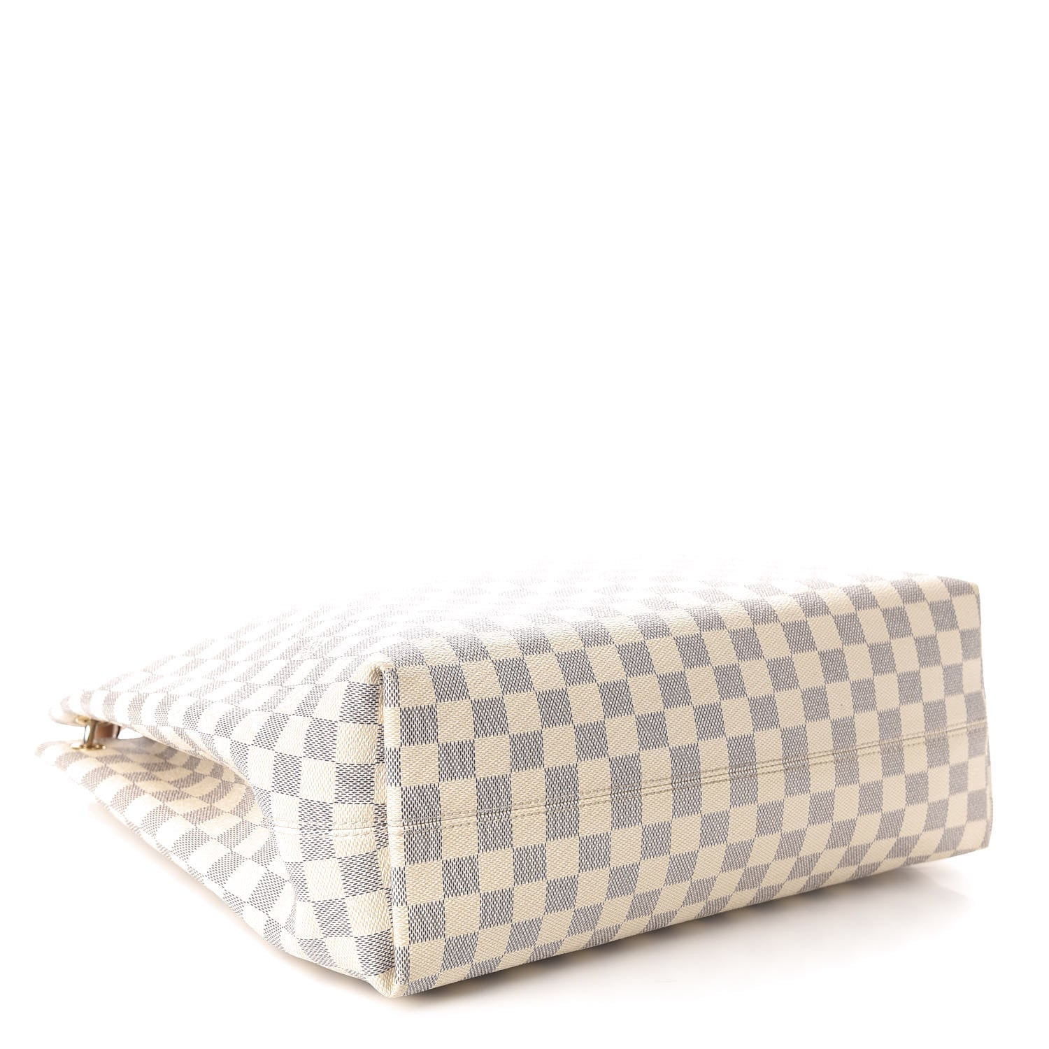 Louis Vuitton Damier Azur Graceful MM Rose Ballerine 4 of 12