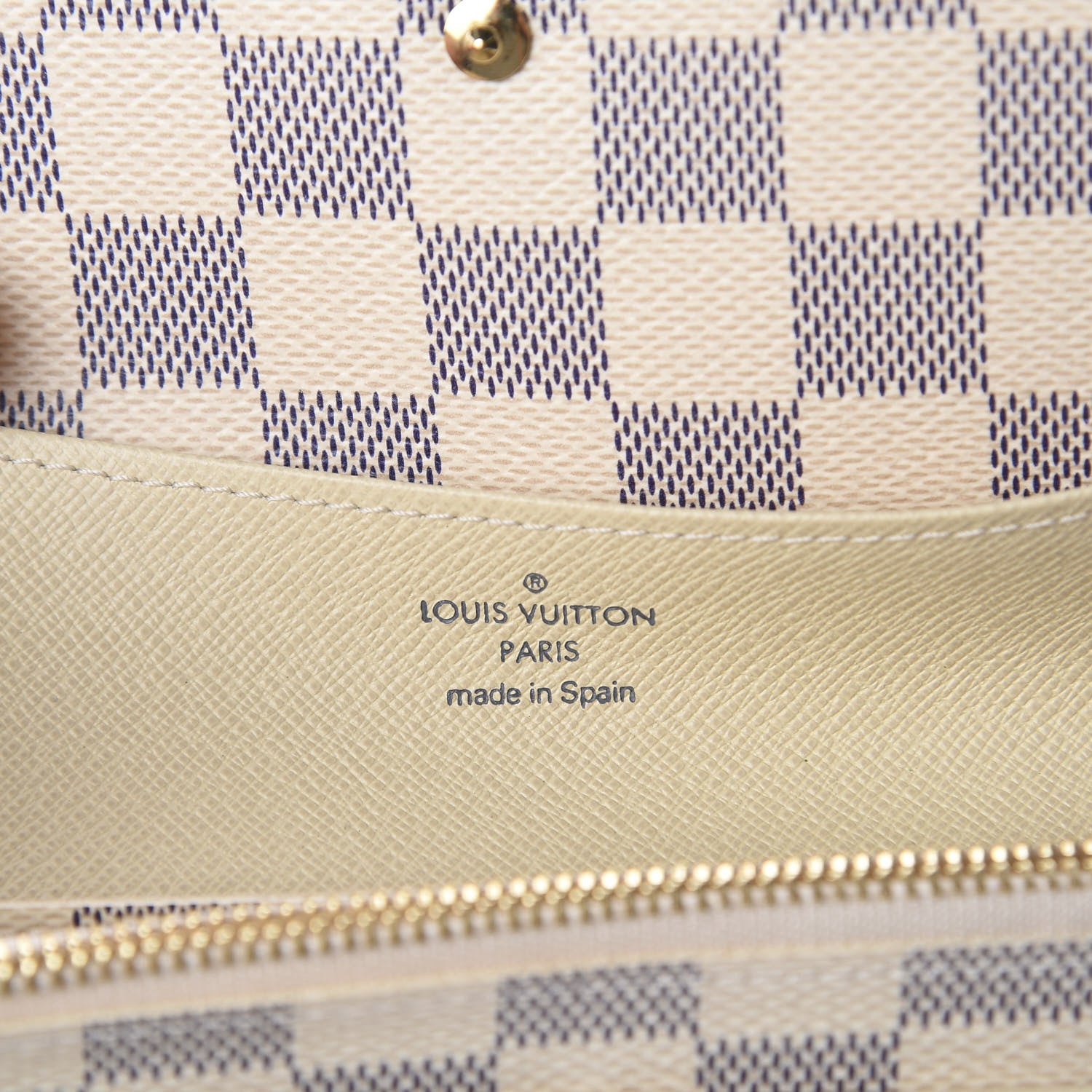 Louis Vuitton Damier Azur Emilie Wallet 5 of 5
