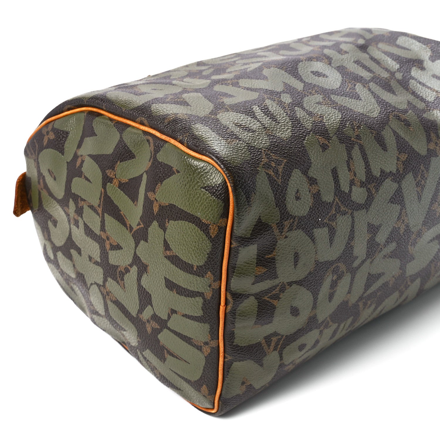Louis Vuitton Monogram Graffiti Speedy 30 Kaki 10 of 14