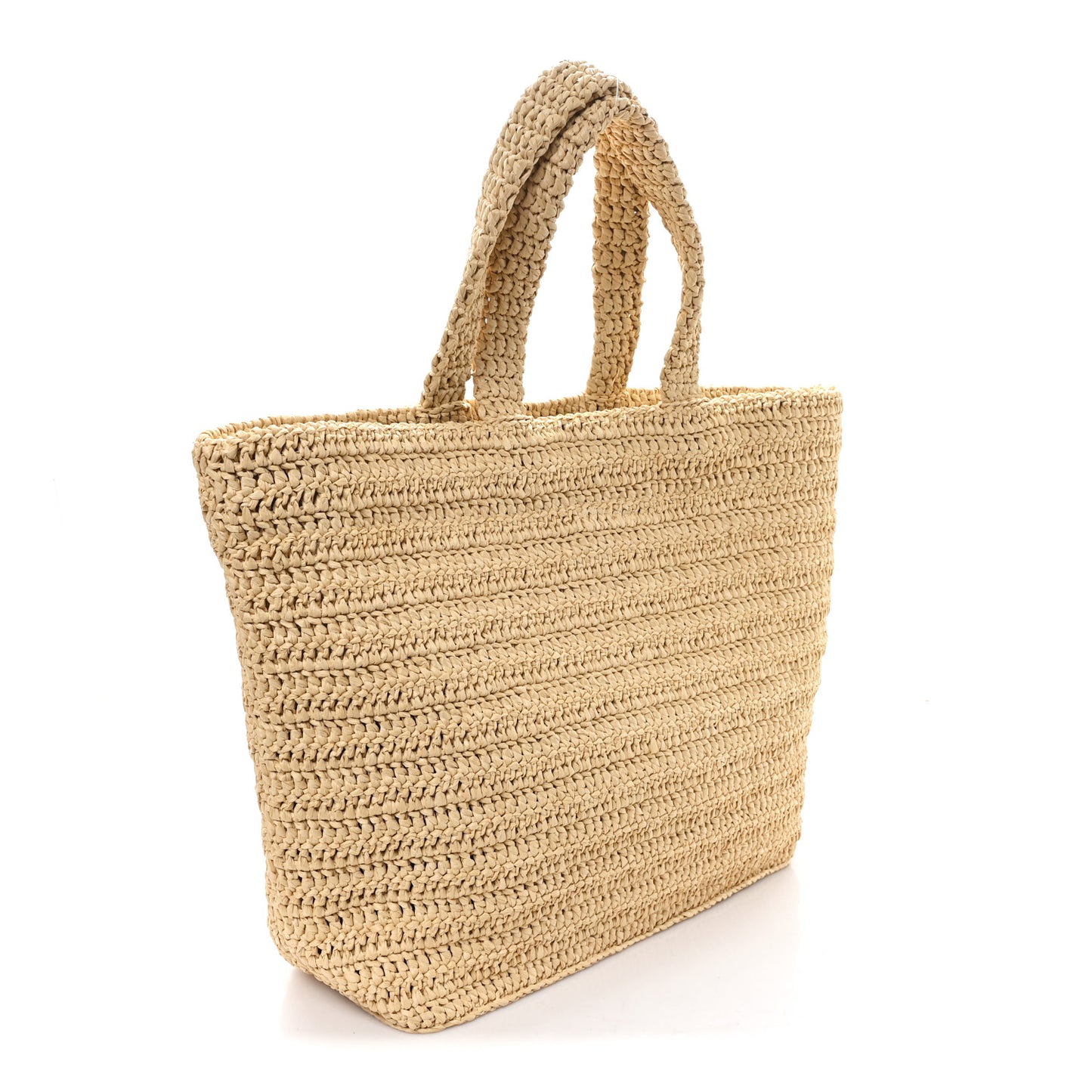 Raffia Rive Gauche Tote Natural
