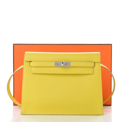 Hermes Swift Kelly Danse II Belt Bag Lime 11 of 11