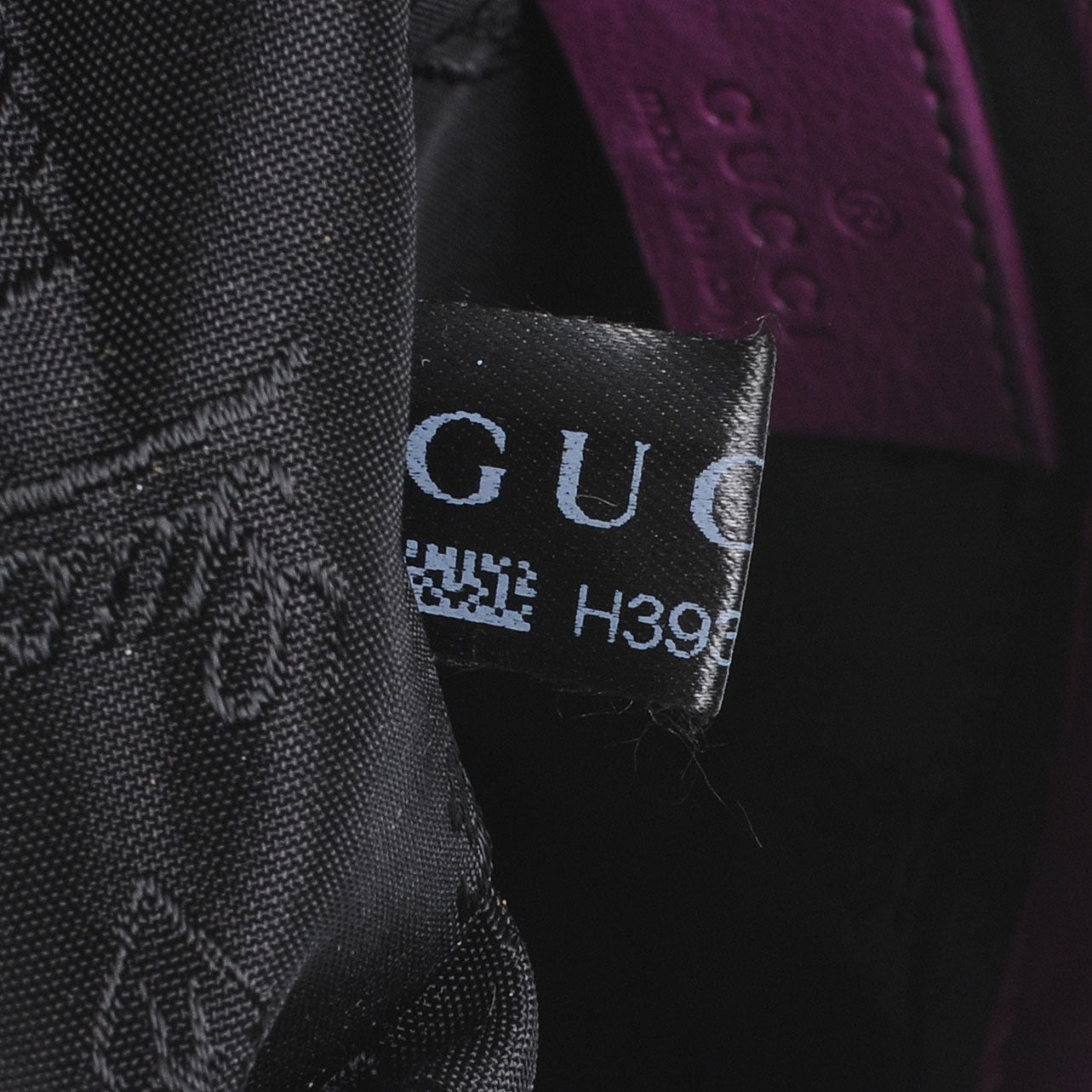 Gucci Leather Hysteria Clutch Purple 8 of 8