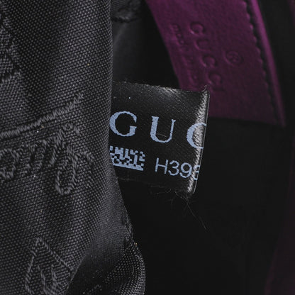 Gucci Leather Hysteria Clutch Purple 8 of 8