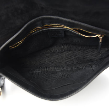 Gucci Patent Medium Soho Flap Crossbody Black 4 of 9