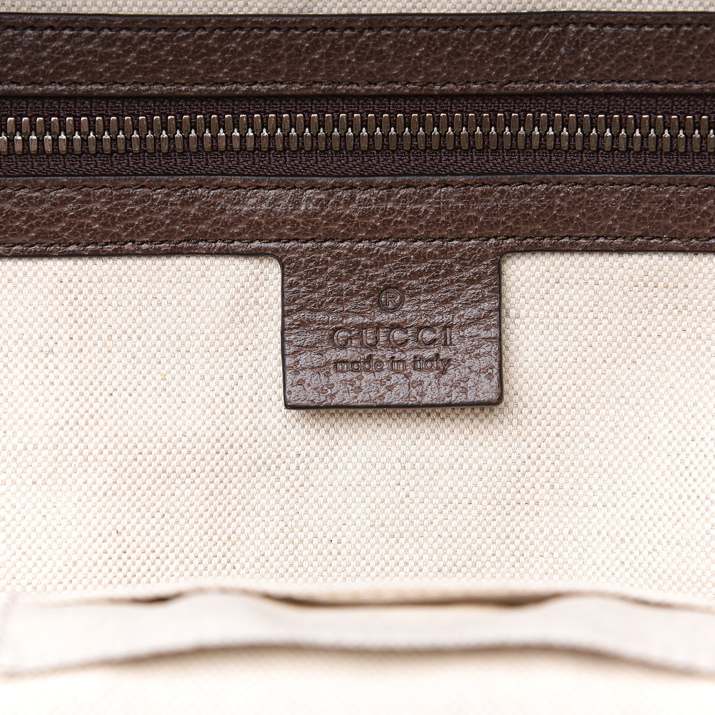 GG Supreme Monogram Calfskin Web Small Ophidia Day Backpack Beige Ebony New Acero