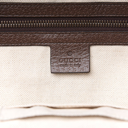 Gucci GG Supreme Monogram Calfskin Web Small Ophidia Day Backpack Beige Ebony New Acero 5 of 12