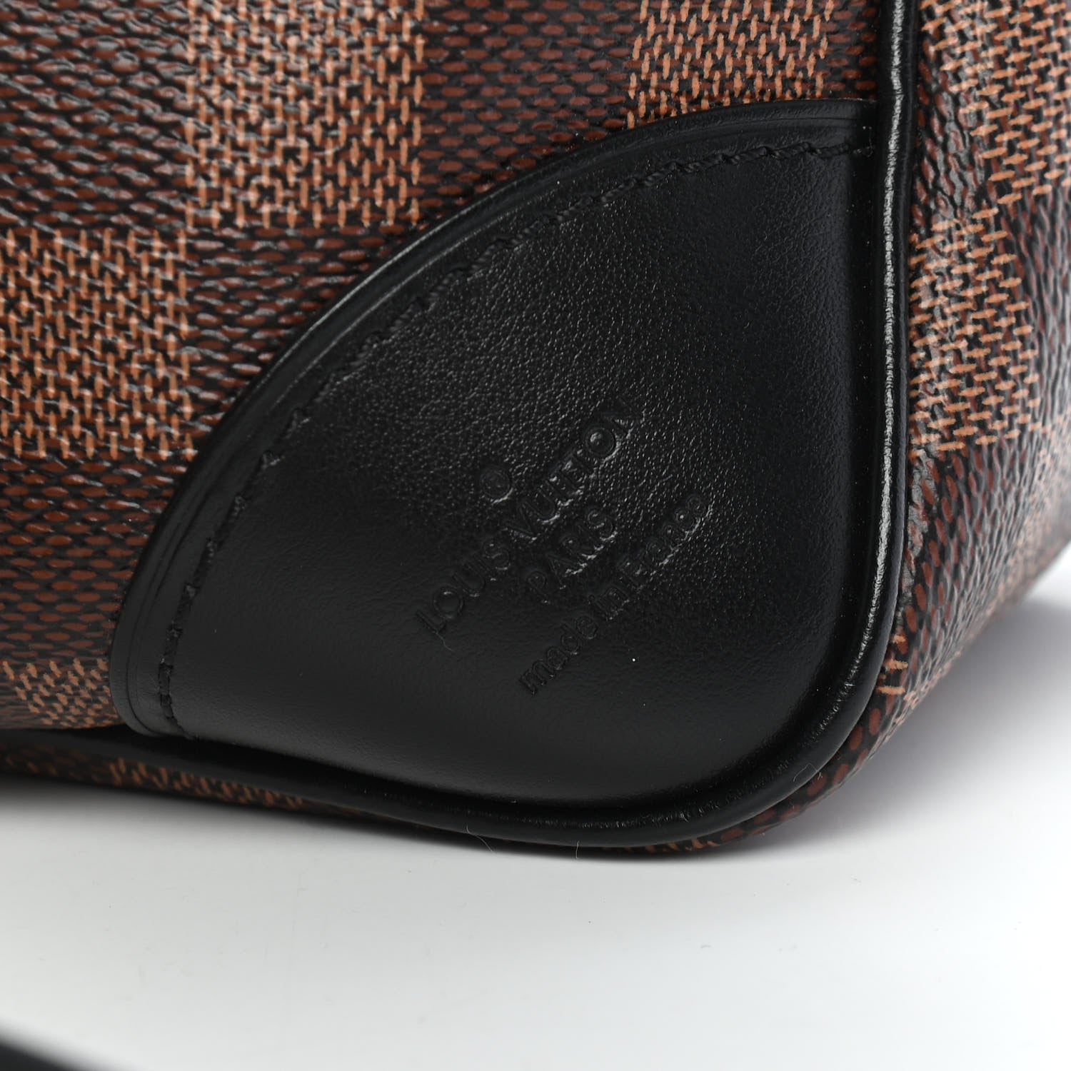 Louis Vuitton Damier Ebene Odeon MM Black 6 of 7