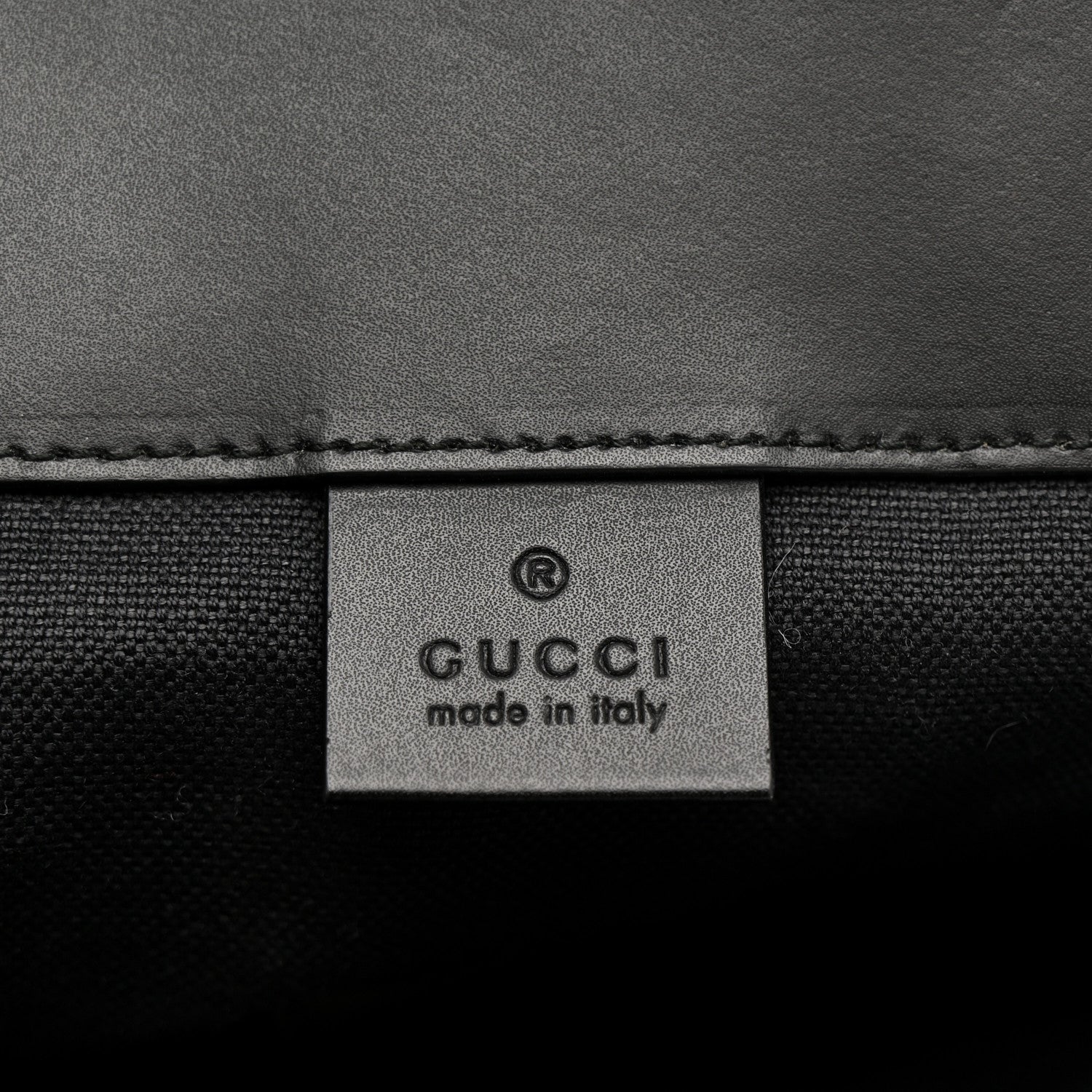 Gucci Soft GG Supreme Monogram Calfskin Web Double Buckle Backpack Black 6 of 12