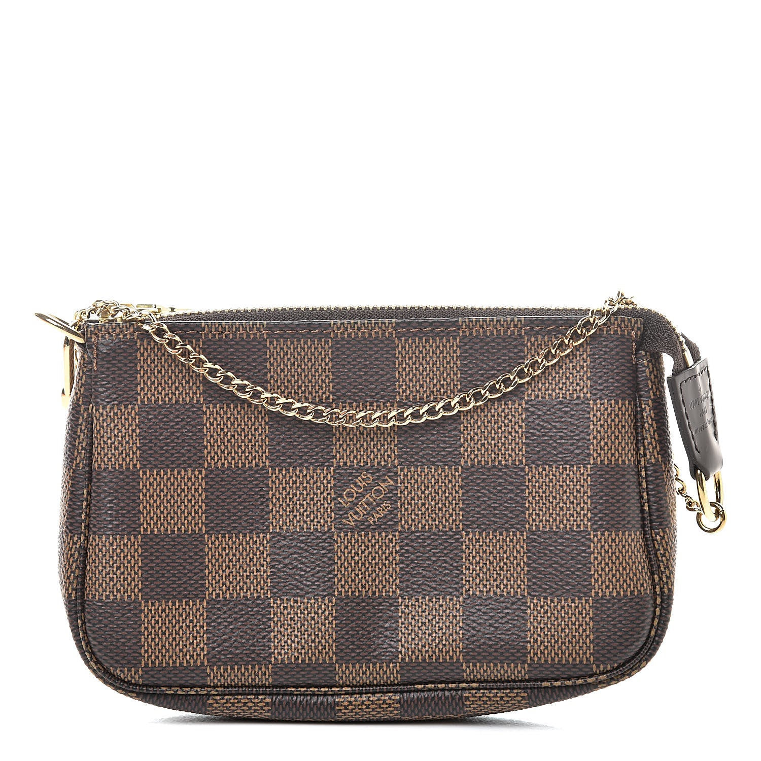 Louis Vuitton Damier Ebene Mini Pochette Accessories 1 of 8