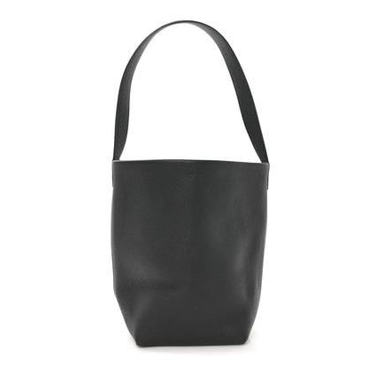 The Row Grained Calfskin Small N/S Park Tote Black 1 of 8