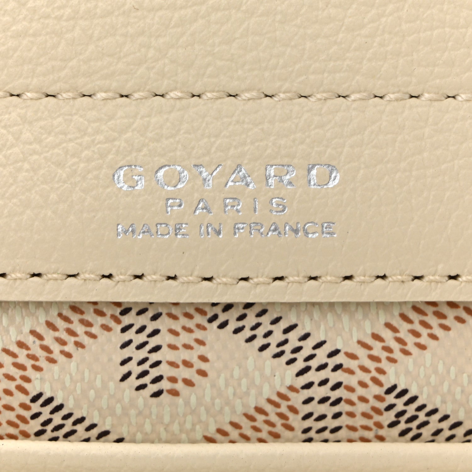 Goyard Goyardine Rouette PM Sand 6 of 9