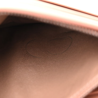 Bottega Veneta Nappa Intrecciato Checker Chain Wallet Beige Red 12 of 15