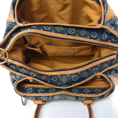 Louis Vuitton Denim Raye Cabas GM 6 of 28