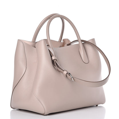 Christian Dior Supple Grained Calfskin Large Open Bar Tote Rose Poudre 4 of 12