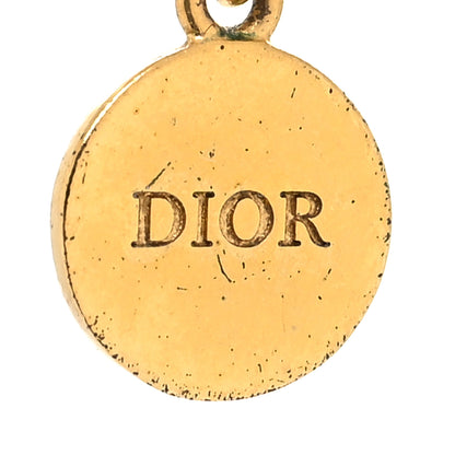 Christian Dior Metal CD Choker Necklace Gold 5 of 5