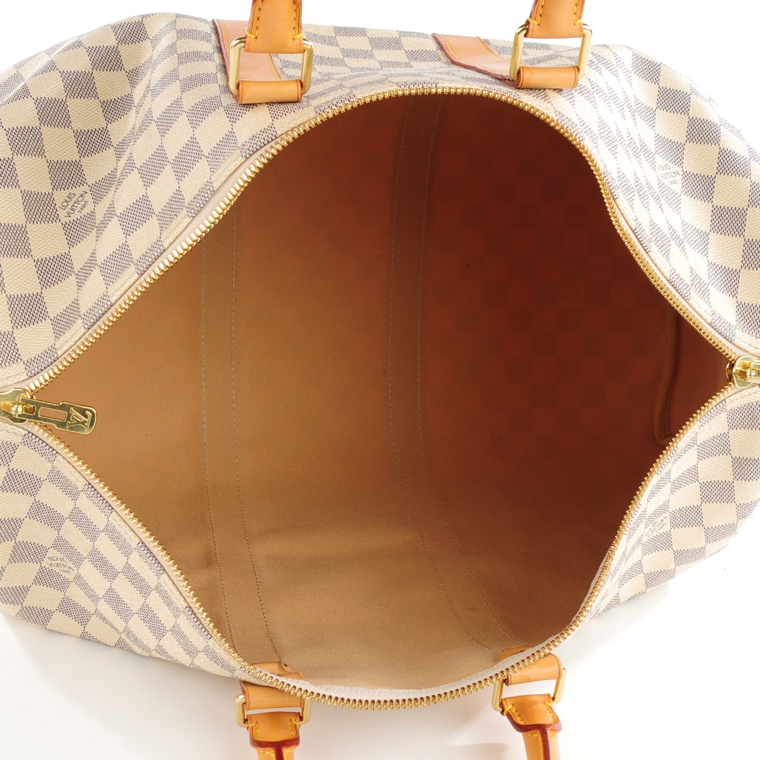 Louis Vuitton Damier Azur Keepall Bandouliere 45 5 of 9