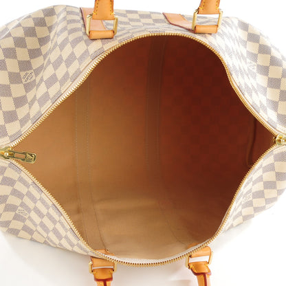 Louis Vuitton Damier Azur Keepall Bandouliere 45 5 of 9