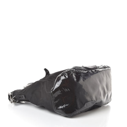 Burberry Nylon Patent Tote Black 4 of 9