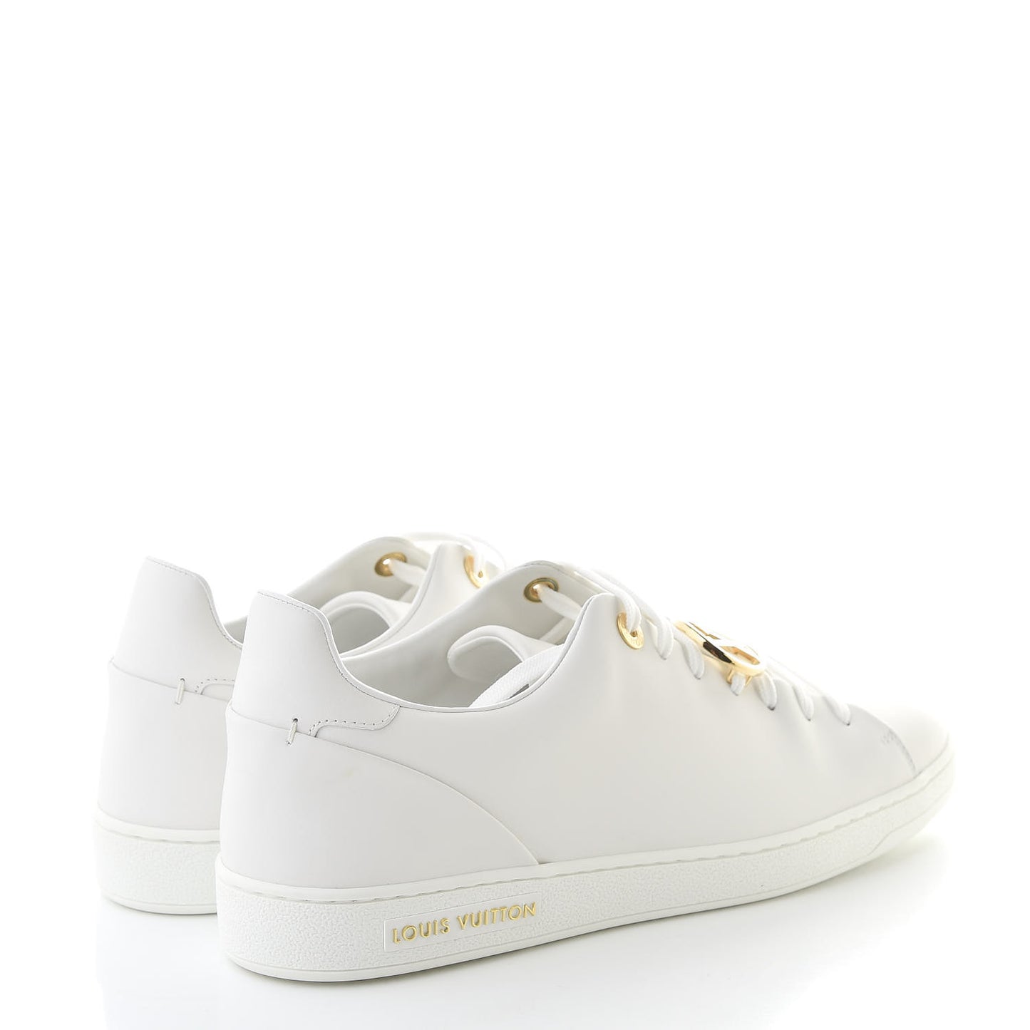 Calfskin Frontrow Sneakers 41 White