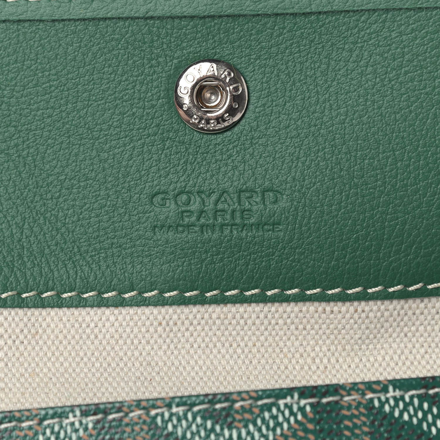 Goyard Goyardine Saint Louis PM Green 7 of 10