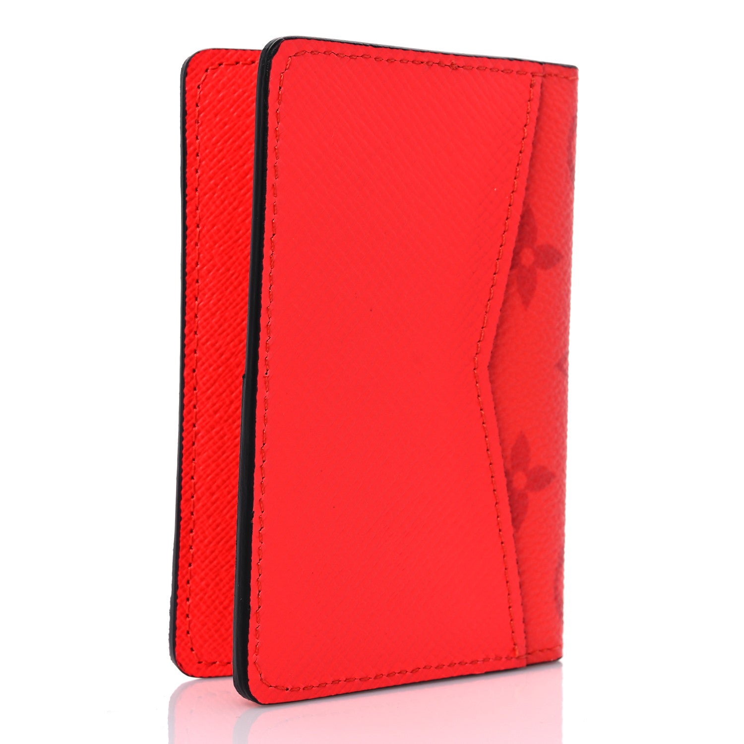 Louis Vuitton Taigarama Pocket Organizer NM Fire Red 3 of 7