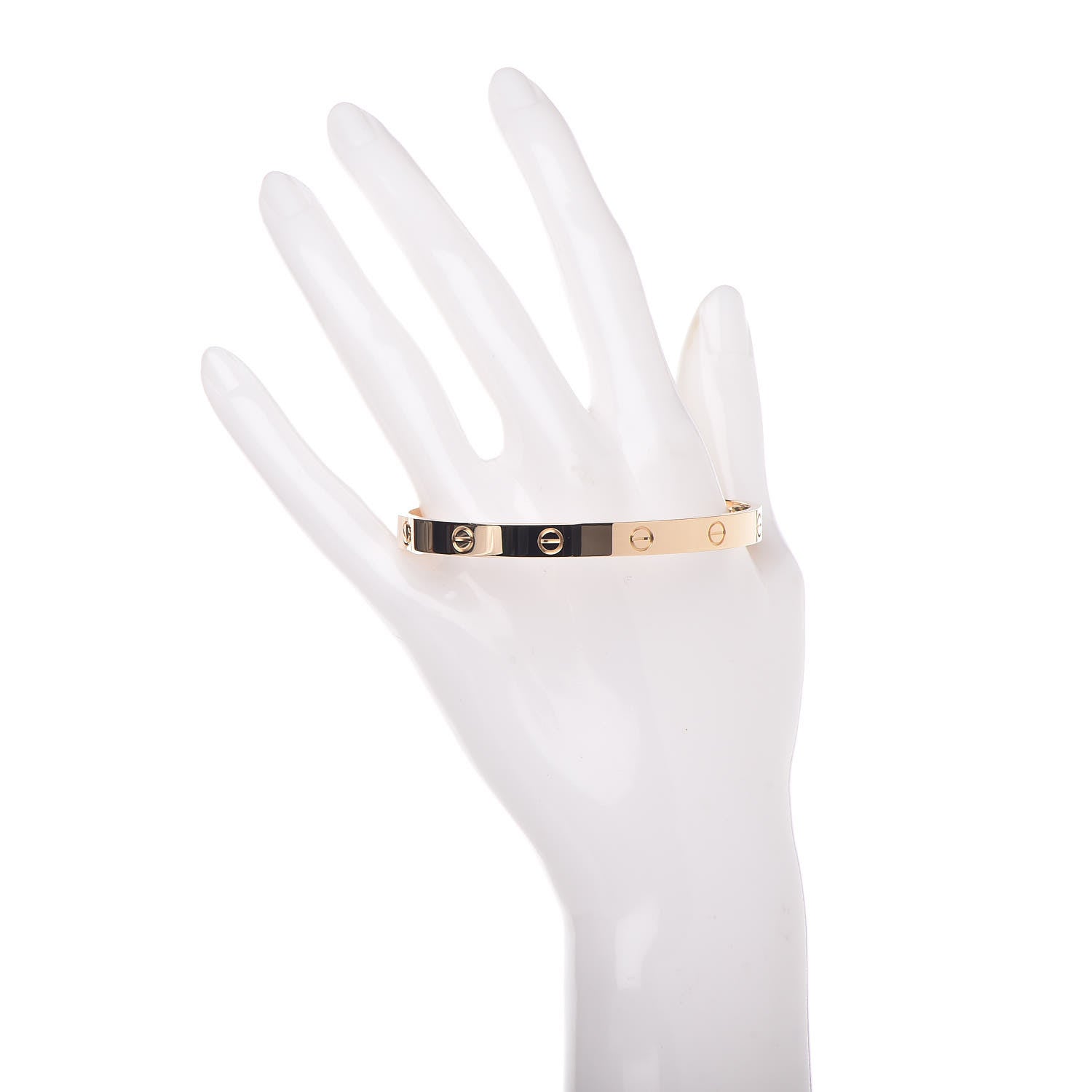 Cartier 18K Yellow Gold LOVE Bracelet 19 2 of 8