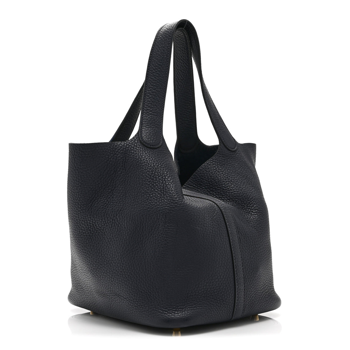 Hermes Taurillon Clemence Picotin Lock 22 MM Bleu Nuit 3 of 10