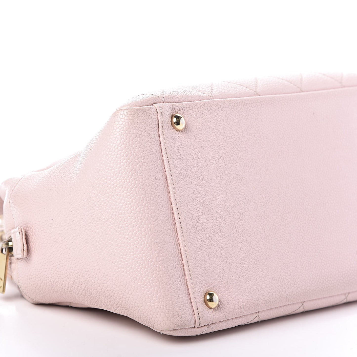 Caviar Quilted Petit Timeless Shopping Tote PTT Pink