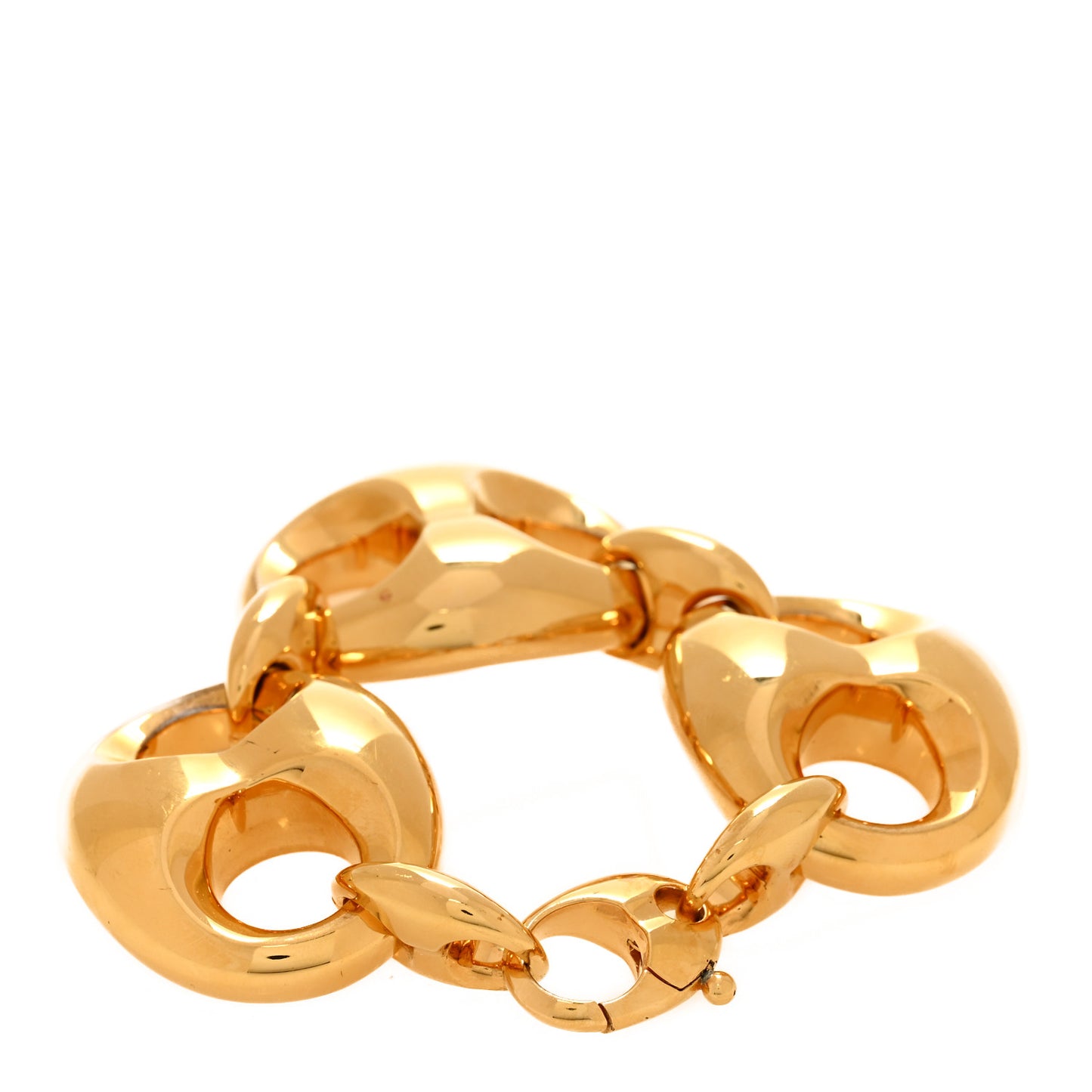 Metal Marina Chain Link Bracelet S Gold