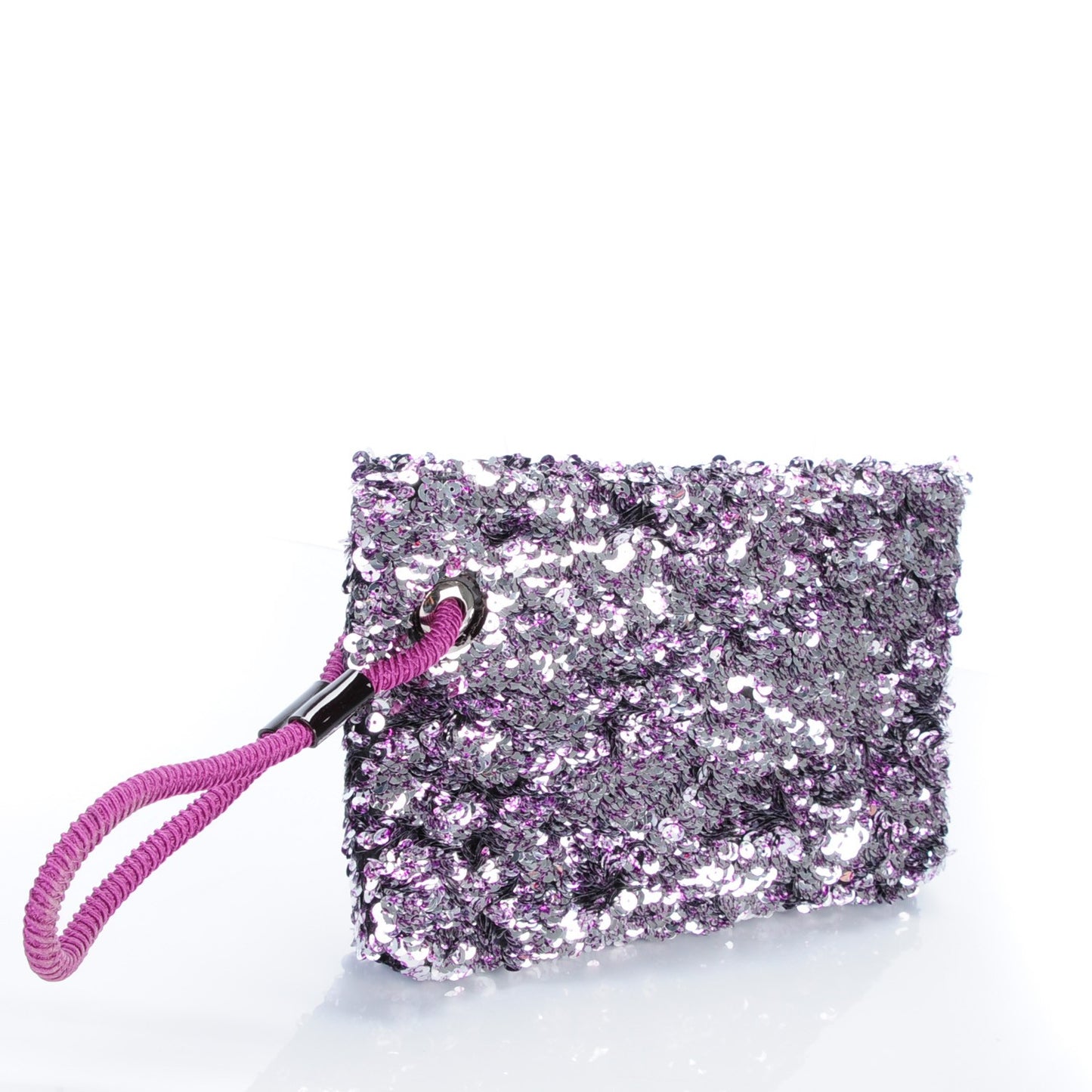 Sequin Pochette Rococo Violet