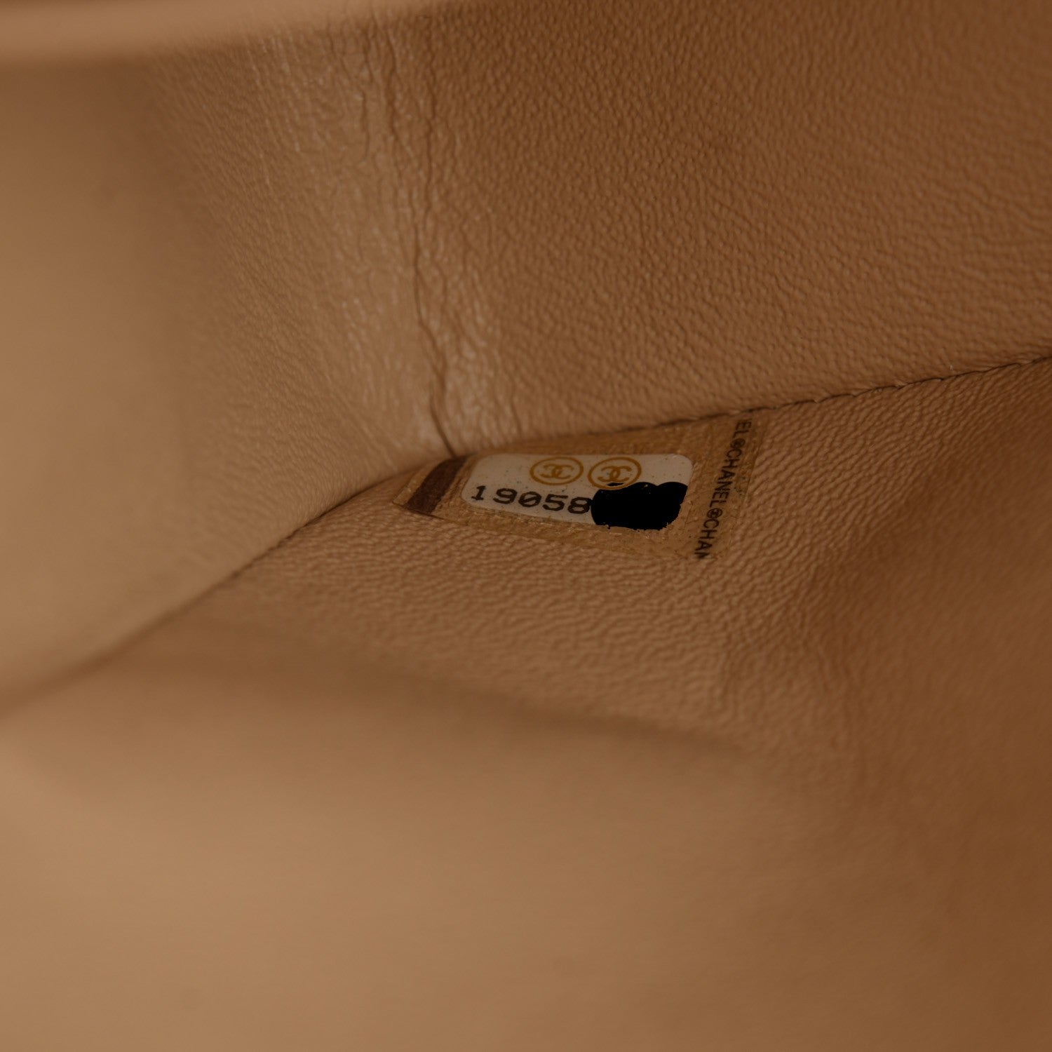 Chanel Caviar Quilted Medium Double Flap Beige Clair 9 of 9