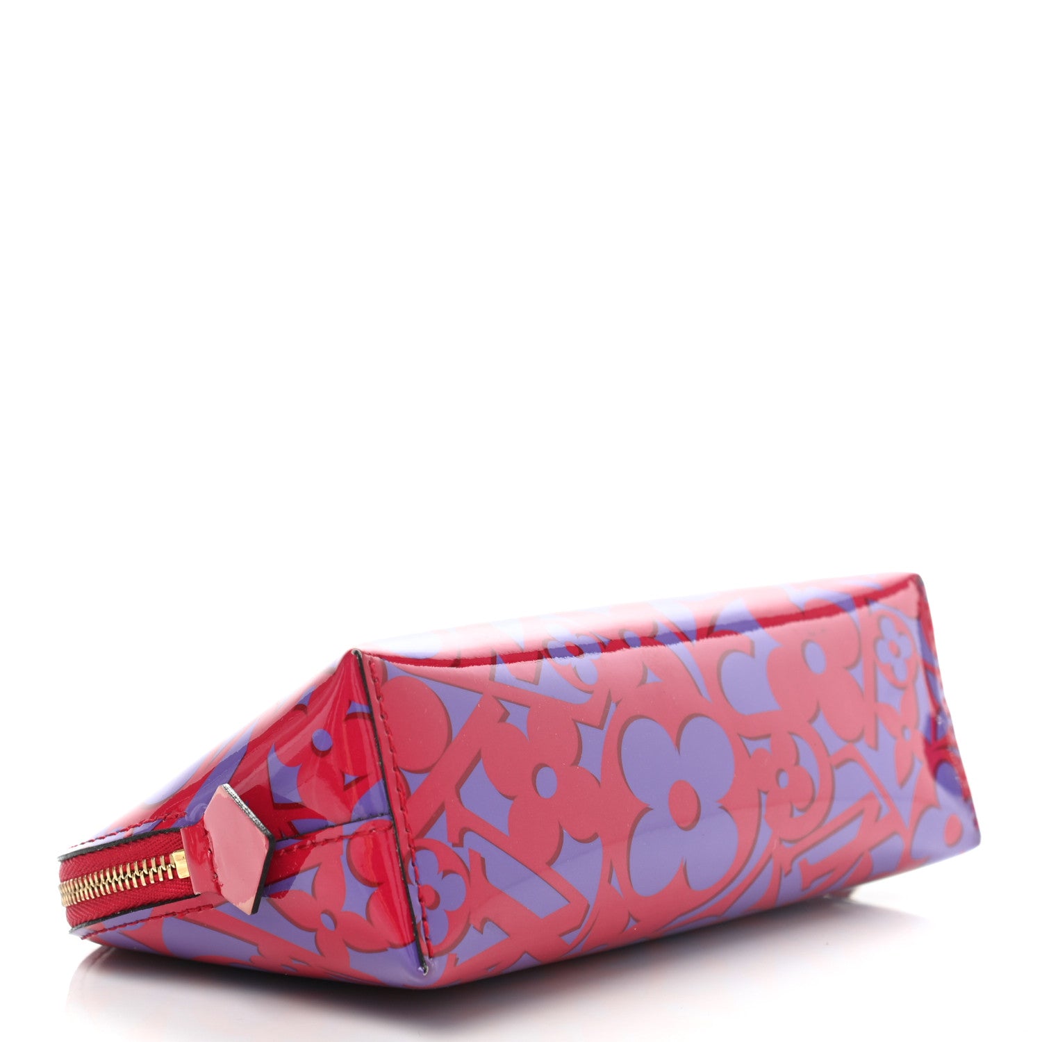 Louis Vuitton Patent Sweet Monogram Cosmetic Pouch Rose Indien 3 of 10
