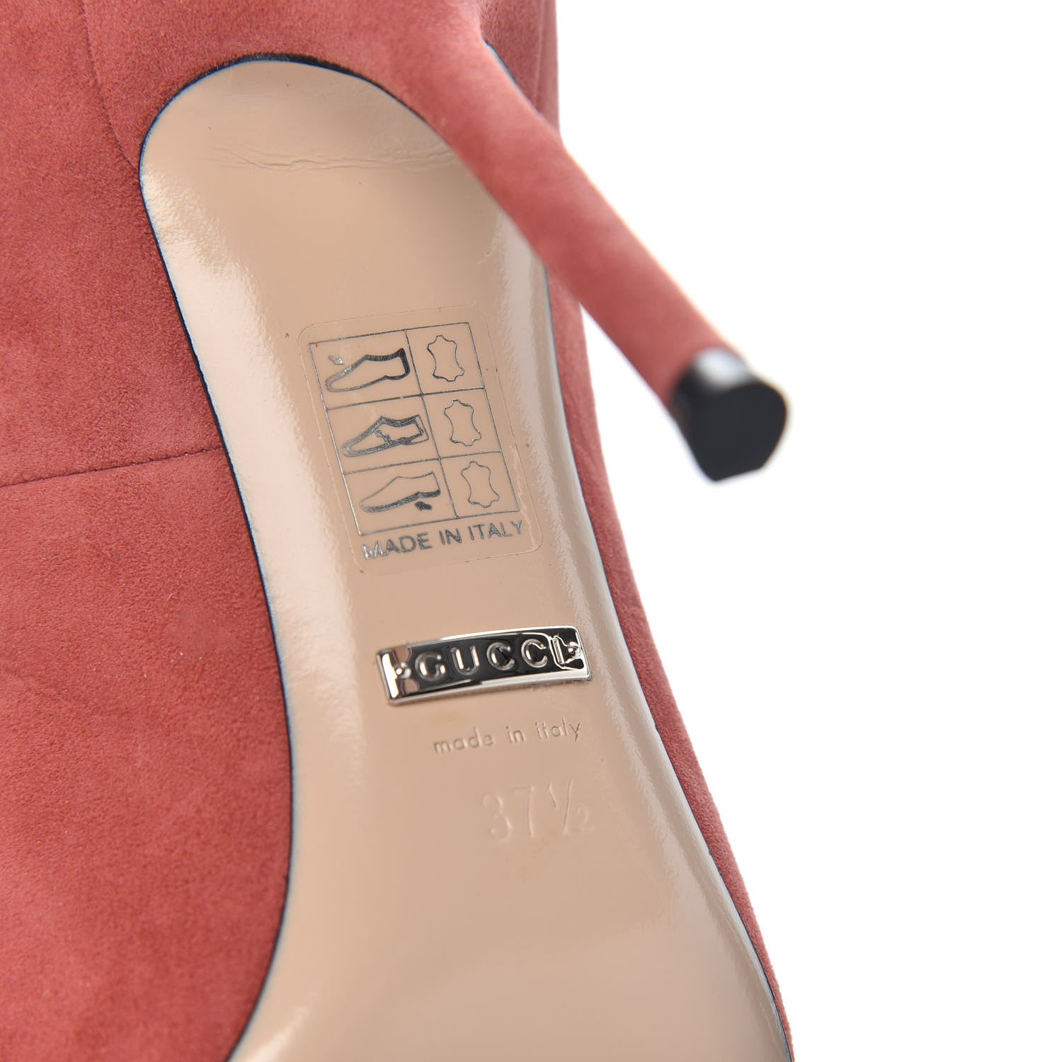 Gucci Suede Dionysus Pumps 37.5 Lipstick Rose 9 of 11