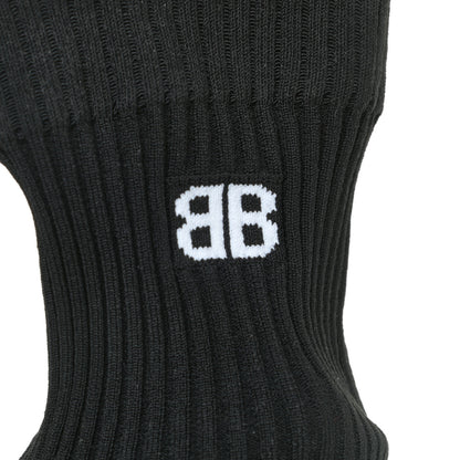Balenciaga Technical Ribbed 3D Recycled Knit Womens Speed 3.0 Sneakers 41 Monocolor Black 9 of 10