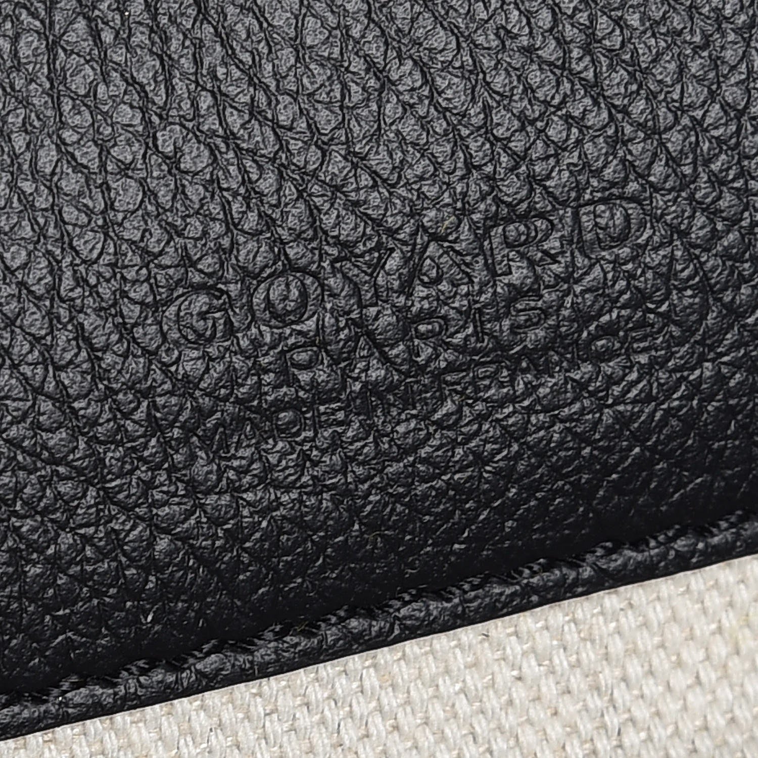 Goyard Goyardine Saint Louis GM Black 7 of 9
