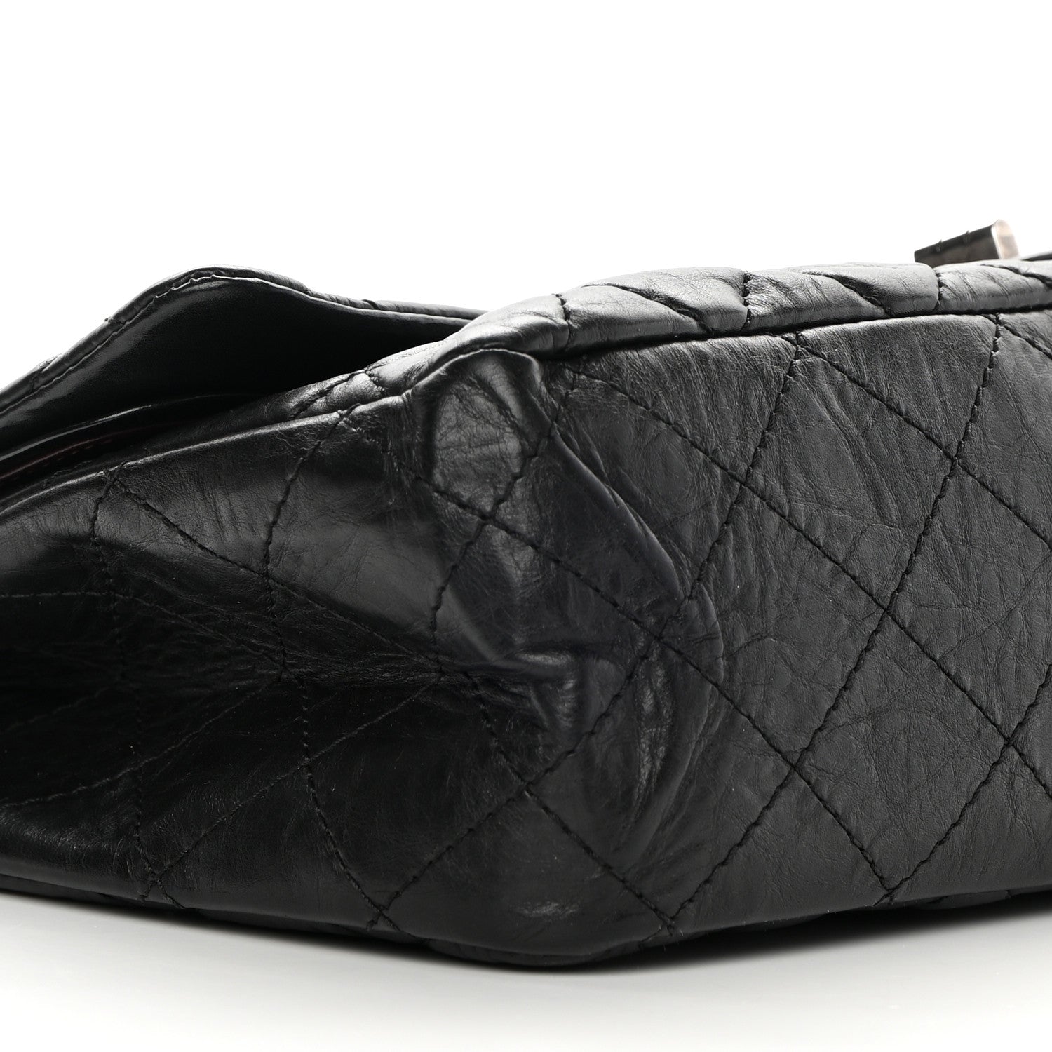 Chanel Aged Calfskin Quilted 2.55 Reissue 227 Flap Black 9 of 14