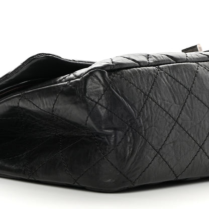 Chanel Aged Calfskin Quilted 2.55 Reissue 227 Flap Black 9 of 14