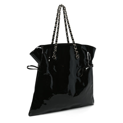 Chanel Patent Crystal Strass Bonbons Tote Black 3 of 9
