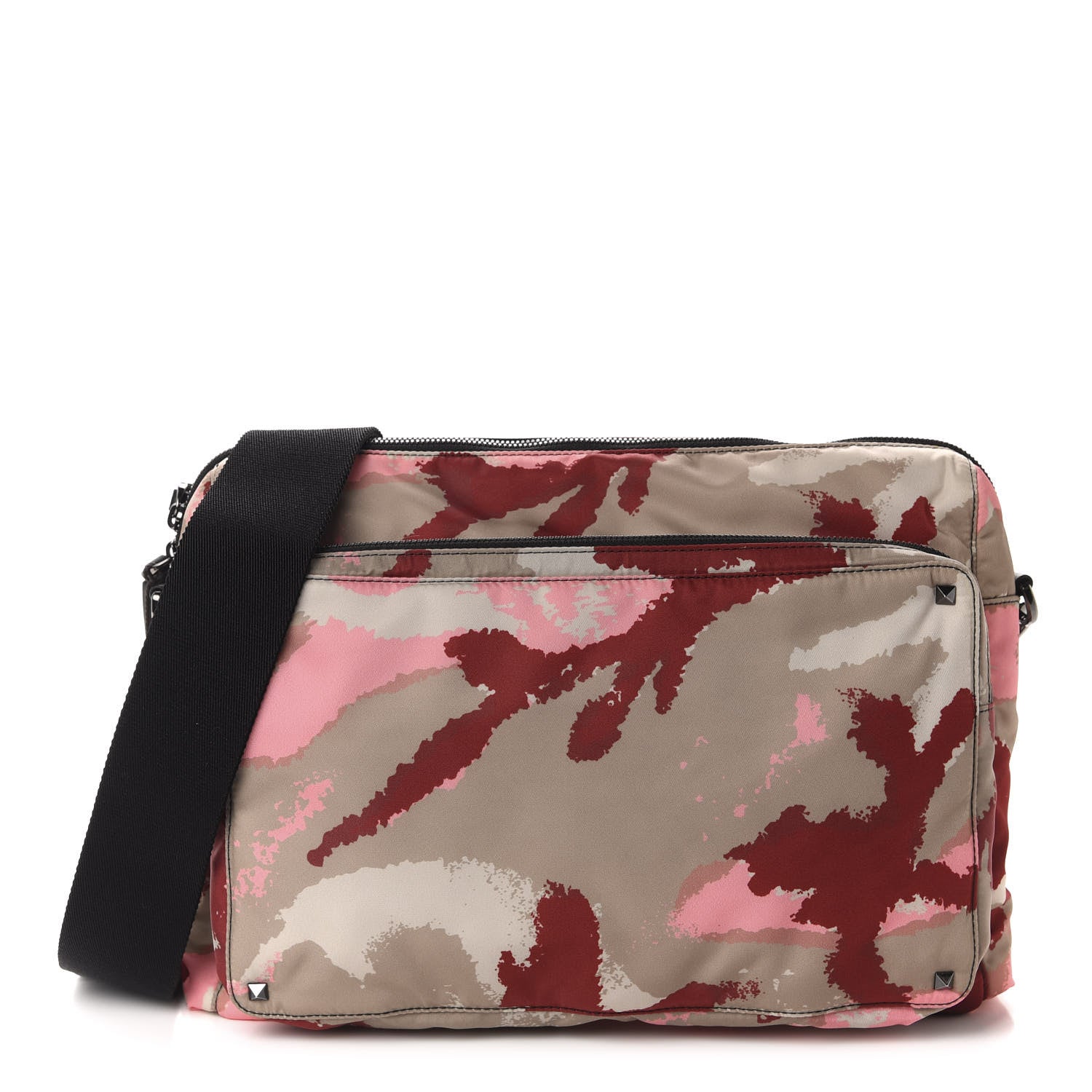 Valentino Garavani Nylon Camouart Messenger Multicolor 1 of 9