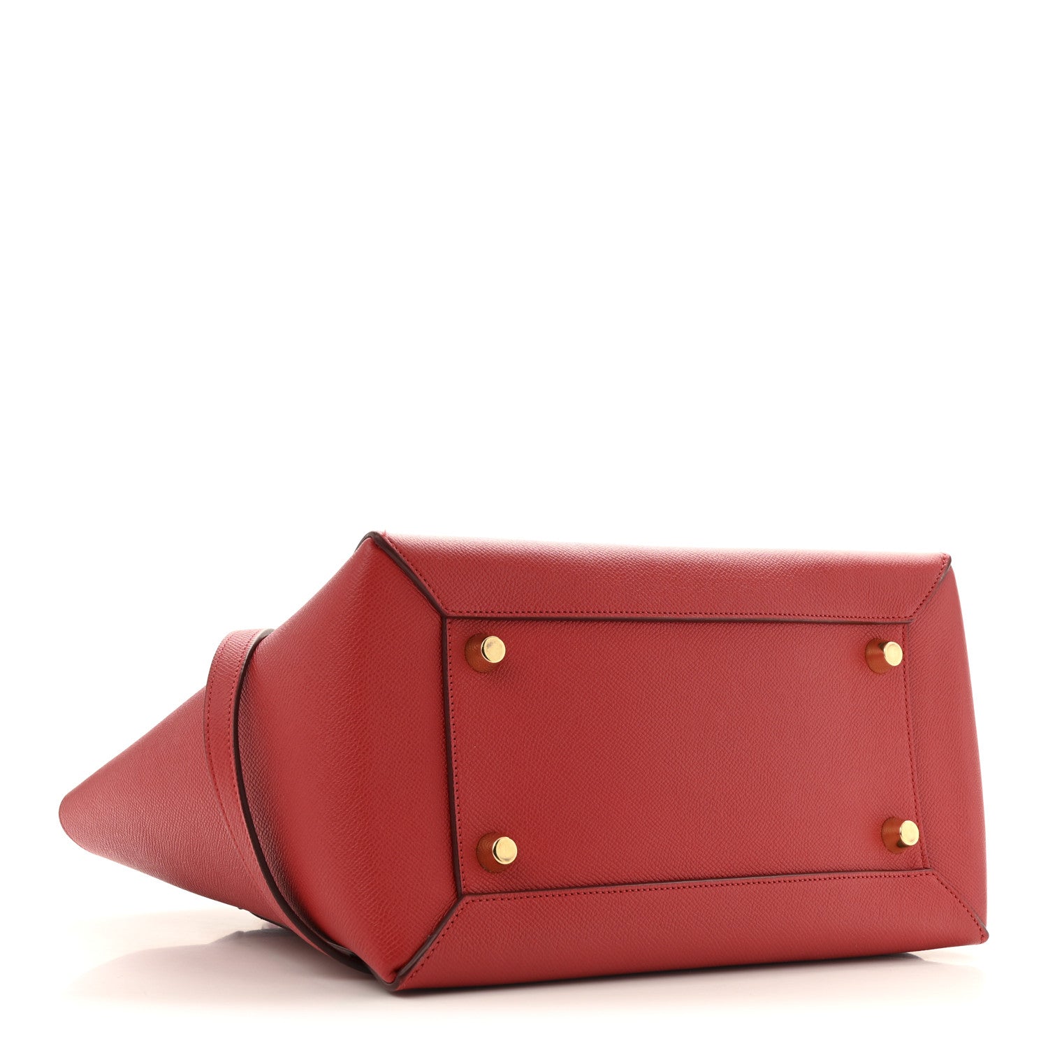 Celine Grained Calfskin Mini Belt Bag Coquelicot 4 of 14