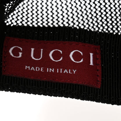 Gucci GG Supreme Monogram Baseball Hat M 58 Black 8 of 10