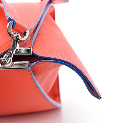 Fendi Vitello Dolce Shiny Nappa Petite 3Jours Tote Papavero 16 of 21
